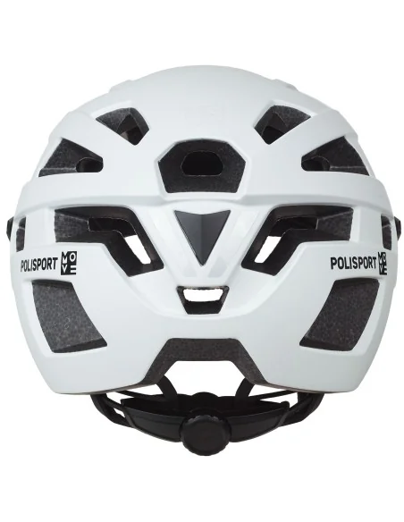 Fietshelm Polisport City Move L 58-61 cm - wit