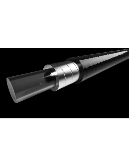 Rem buitenkabel Elvedes met voering 10 meter / Ø5,0mm - celeste groen (10 meter rol)