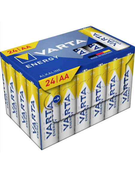 Batterij Varta Energy AA (penlite) 1.5 V - 24 stuks in doosje