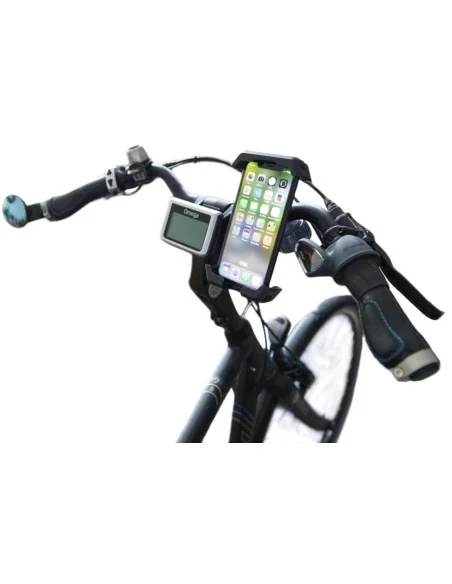 Telefoonhouder Mirage Zero-Six Mr. Mussie - verstelbaar 17-9 cm - zwart