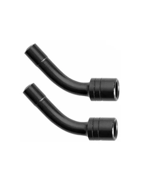 Korte kabelbocht Elvedes - zwart (2 stuks)