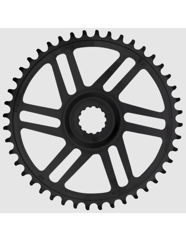 Kettingblad 44T KMC - geschikt voor Bosch generatie 3 - zwart