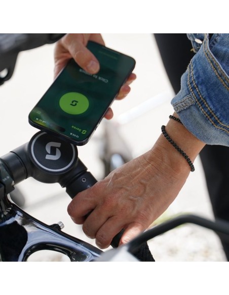 Kettingslot Serea Swift - 125 cm - zwart