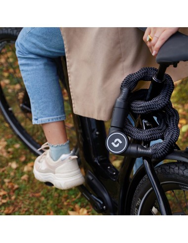 Kettingslot Serea Bold - 100 cm - zwart - ART2 keurmerk