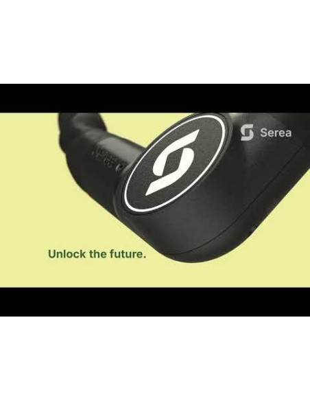 Kettingslot Serea Bold - 125 cm - zwart - ART2 keurmerk