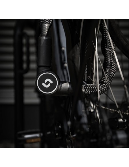 Kettingslot Serea Bold - 125 cm - zwart - ART2 keurmerk