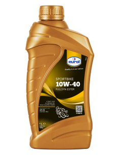 Volsynthetische motorolie Eurol Sportbike 10W-40 voor 4-takt motorfietsen
