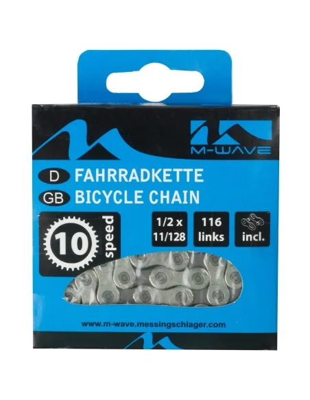 Ketting 10 speed M-Wave 1/2 x 11/128" 116 links