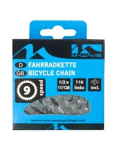 Ketting 9 speed M-Wave 1/2 x 11/128" 116 schakels 2