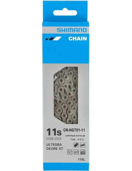 Ketting 11 speed Shimano Ultegra / Deore XT HG701 met 138 schakels - Race/MTB/E-bike