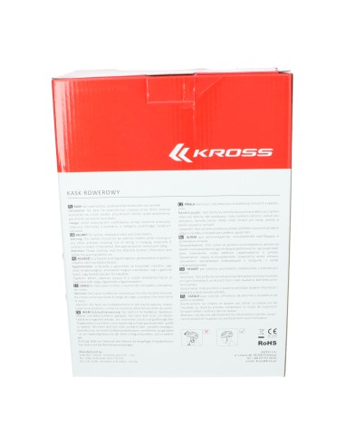 Fietshelm Kross Road Pro L (58-62 cm) - zwart