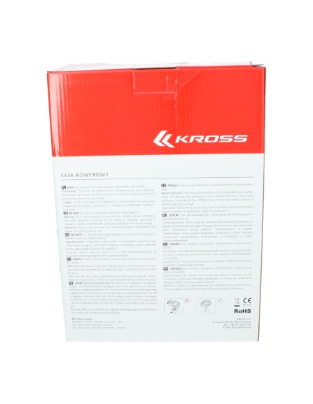 Fietshelm Kross Road Pro L (58-62 cm) - zwart