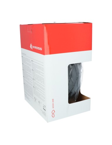 Fietshelm Kross Road Pro L (58-62 cm) - zwart