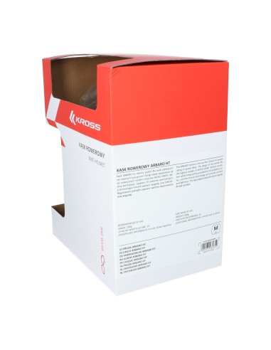 Fietshelm Kross gravel Abaro HT M (54-58cm) - zwart
