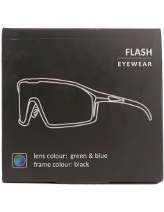 Fietsbril Kross Flash UV400 gepolariseerde lenzen - zwart frame 2