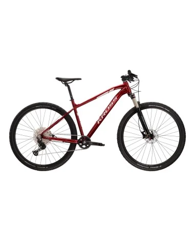 Mountainbike Kross Level 6.0 MTB - 29 inch - Frame M (17 inch) - Ruby Silver Gloss