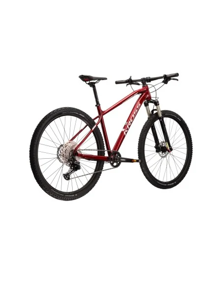 Mountainbike Kross Level 6.0 MTB - 29 inch - Frame M (17 inch) - Ruby Silver Gloss