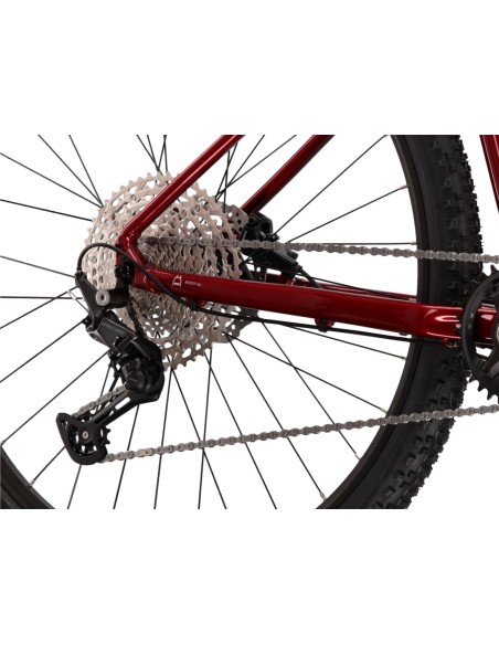 Mountainbike Kross Level 6.0 MTB - 29 inch - Frame M (17 inch) - Ruby Silver Gloss