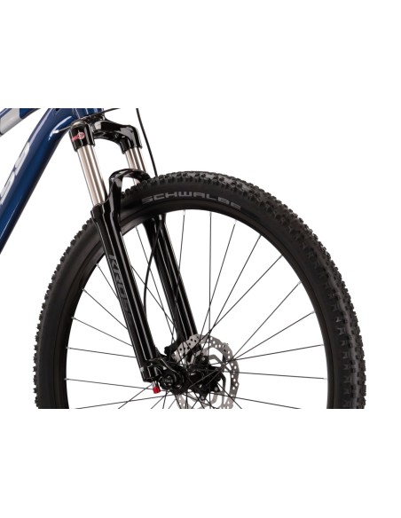 Mountainbike Kross Level 5.0 MTB - 29 inch - Frame XL (20 inch) - Blue Silver Gloss