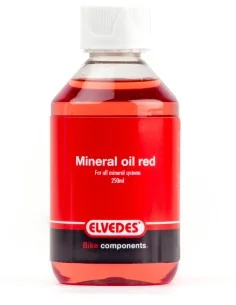 Mineraalolie Elvedes universeel - rood (250 ml)