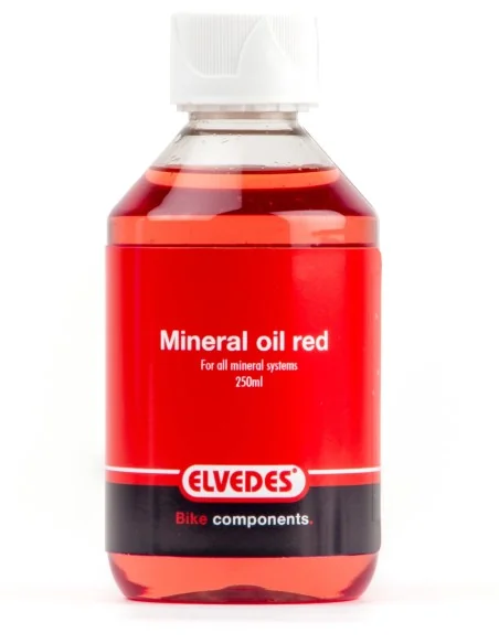 Mineraalolie Elvedes universeel - rood (250 ml)