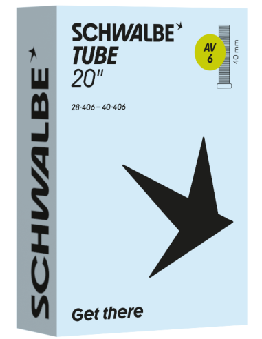 Binnenband Schwalbe AV6 20" 28/40-406 - 40mm ventiel