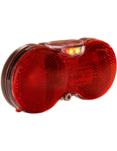 Dragerachterlicht Herrmans H-Vision batterij - 50 mm bevestiging