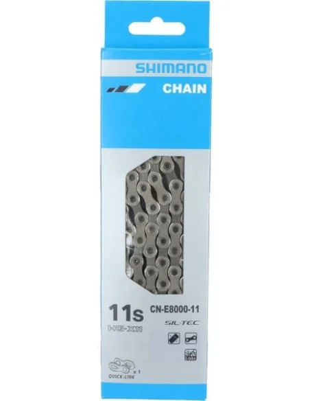 Ketting 11 speed Shimano CN-E8000 E-bike met Quick Link - 138 schakels