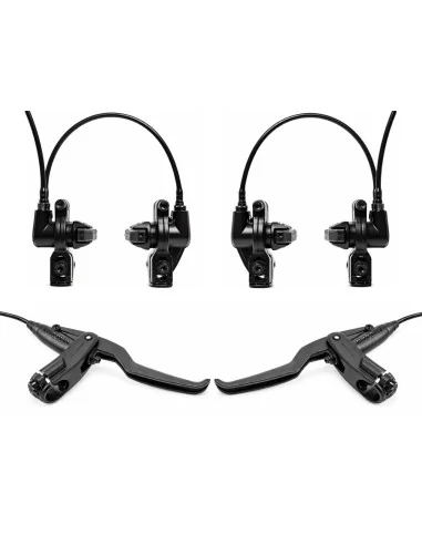 Velgremset Magura HS11 Direct Mount / IDM (Integrated Direct Mount) 2 schroeven bevestiging Voor- & achterrem (kabellengte 750 &