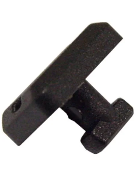 Bajonetsluiting Axa voor rond kettingscherm / voorzetscherm - zwart (werkplaatsverpakking)