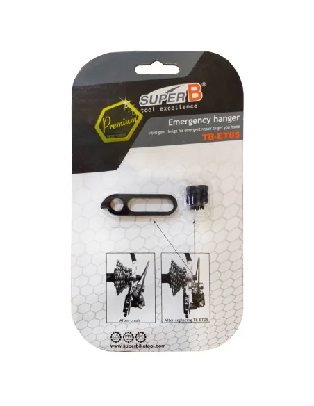 Derailleurpad M-Wave Super B TB-ET05 - Zwart