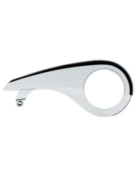 Kettingscherm Axa Scope 2 voor 38 tands tandwielen - lichtgrijs met zwarte rand (winkelverpakking)