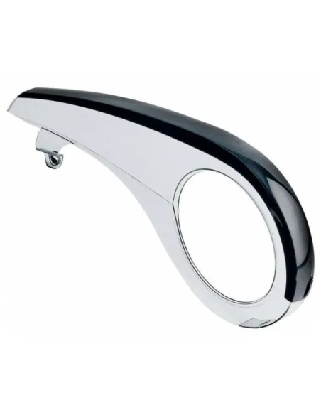 Kettingscherm Axa Scope 2 voor 38 tands tandwielen - lichtgrijs met zwarte rand (winkelverpakking)