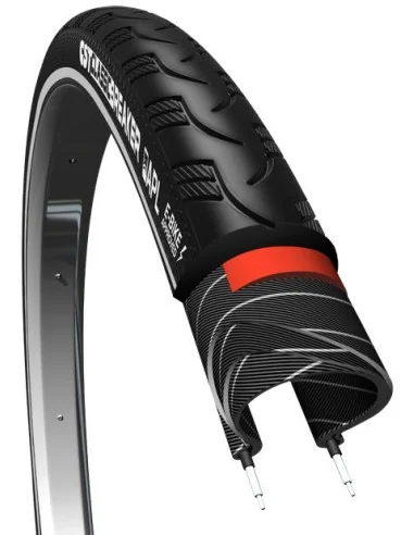 Buitenband CST Breaker 28 x 1.75 x 2" / 47-622 mm anti-lek - zwart met reflectie