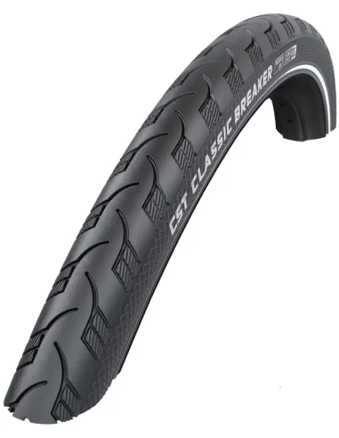 Buitenband CST Classic Breaker 28 x 1.25" / 32-622 mm anti lek - zwart met reflectie