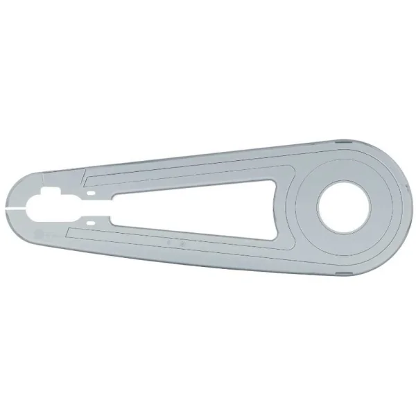 Voorzetscherm 26/28" Axa VS 42-48 tands tandwielen - dark smoke (winkelverpakking)