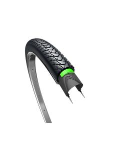 Buitenband Edge Traveller Protect 28 x 1.40" / 37-622mm - zwart met reflectie