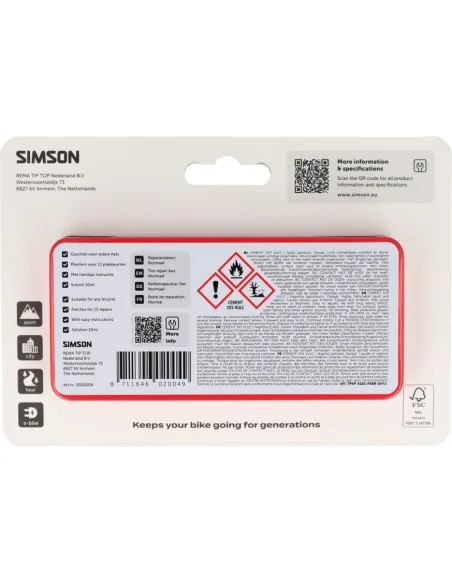 Simson Reparatiedoos Normaal