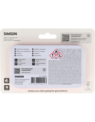 Simson Reparatiedoos e-bike