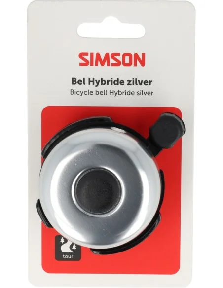 Simson Bel Hybride zilver
