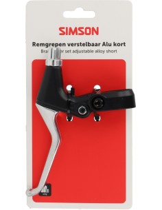 Simson Remhendelset verstelbaar korte greep alu/zwart