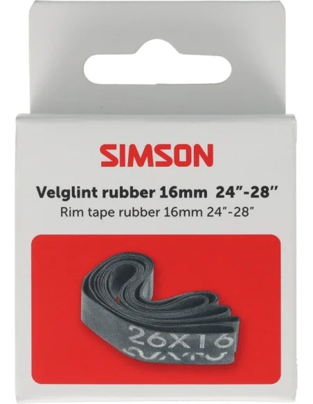 Simson Velglintrubber 24"-28'' 16mm breed