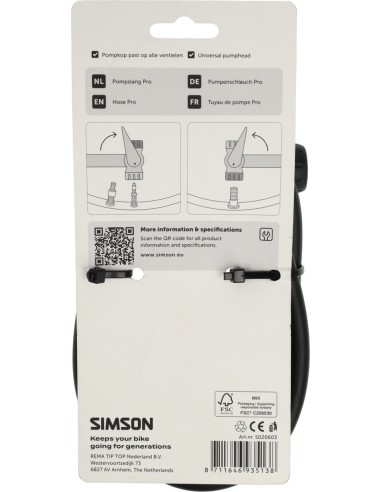 Simson Hogedrukpompslang Pro