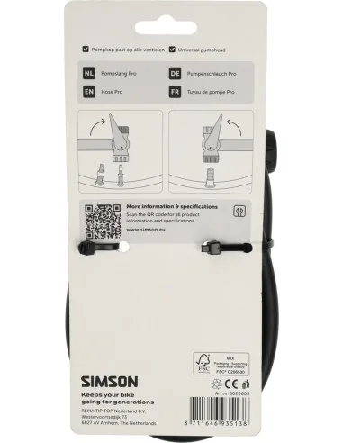 Simson Hogedrukpompslang Pro