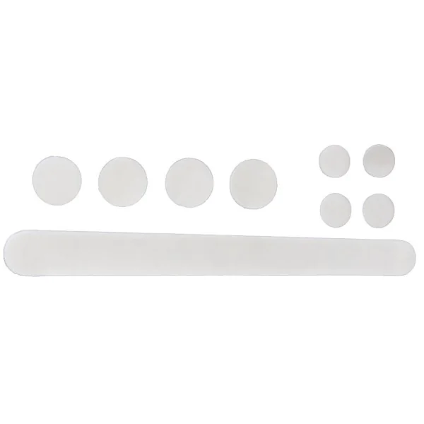 Stickerset voor de bescherming van het frame/vork RMS 9-delig - transparant