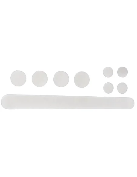 Stickerset voor de bescherming van het frame/vork RMS 9-delig - transparant