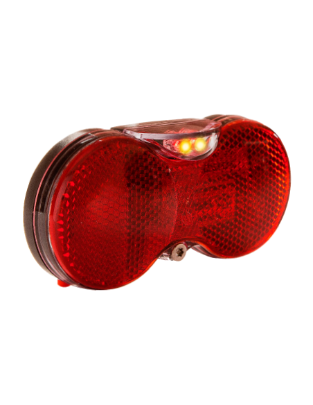 Dragerachterlicht Herrmans H-Vision batterij - 50 mm bevestiging