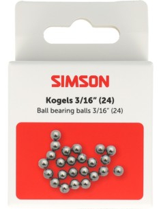 Simson Kogels 3/16" 24st
