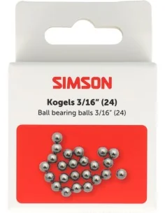 Simson Kogels 3/16" 24st