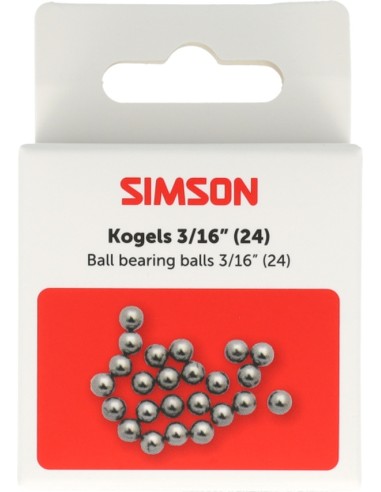 Simson Kogels 3/16" 24st